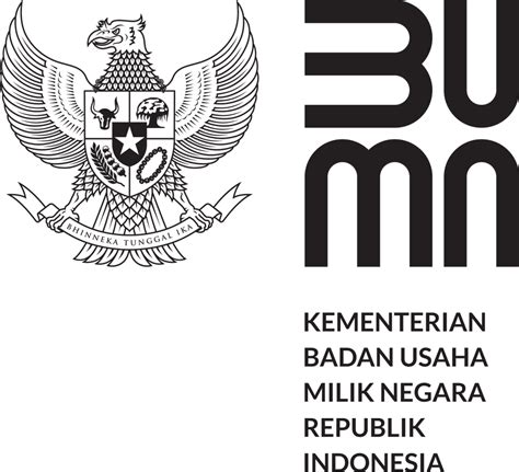 logo bumn untuk indonesia putih png